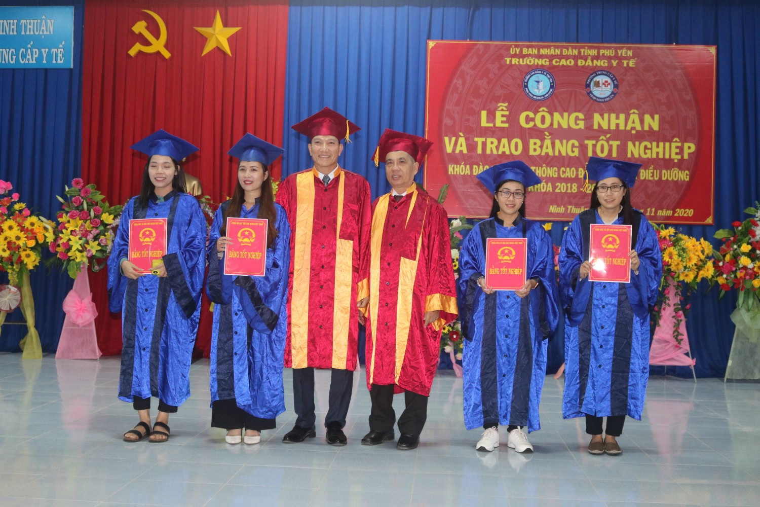 Lễ tốt nghiệp và trao bằng lớp liên kết Ninh Thuận (2018-2020)